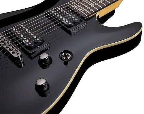Schecter Omen-7 BLK Электрогитара 7-струнная.